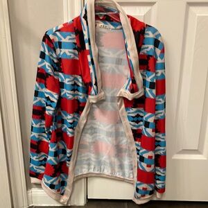 Bright patterned sweater
